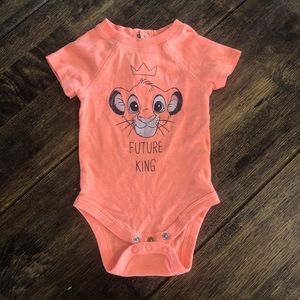 Disney Lion King “Future King” Onesie